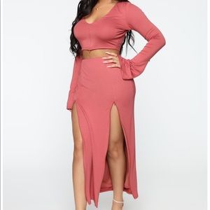 fashion nova two piece set!